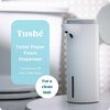 TUSHÉ Toilet Paper Foam Dispenser. Eco-Friendly Flushable Instant Wet Wipe Alternative. Touchless, Rechargeable, Waterproof. Plumbing & Septic Safe. 340ml (11.49 oz)