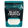 SaltWorks All Natural Black Truffle, Stay Fresh Pouch White Crystals and Brown Truffle Pieces, Sea Salt, 3.5 Oz
