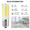 VITUNOV E17 LED Bulb Dimmable, Microwave Light Bulbs Under Hood, 40W Incandescent Replacement, 6000K Daylight White, 120V 4W 400LM Appliance Bulbs for Stove Top, Refrigerator, Range Hood, 2 Pack