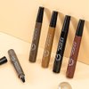 BINGBRUSH 1Pcs Eyebrow Pencil Micro 4 Point Ink Pen by Brow Stylist - Eye Makeup Lift & Snatch Eyebrow Pen Kits Long-Lasting Waterproof Natural Eyebrow Hair (04# Gray brown)