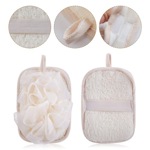 Bath Loofah Sponge Shower Clean Skin Gentle Sensitive Soft (2 Pack)