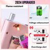 Makartt Nail Drill Professional, Rechargeable Nail E File 30000RPM Electric Nail Drill, Malory Pink Portable Gel Nail Remover Machine with Nail Drill Bits & Sanding Bands for Manicure Salon Home Use