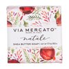 Via Mercato Natale Shea Butter Soap Boutique Luxury Gift Box (Set of 4, 50g Each) - Natale