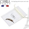 Camila Paris CP2817 French Hair Barrette Clip for Girls, Handmade, Onyx, Metal-Free Closure Strong Hold Grip Hair Clips for Women, No Slip and Durable Styling Girls Hair Accessories, Made in France