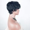 AIWEISE Short Wigs Pixie Cut Wig Short Curly Wigs for Black Women Natural Black Curly Pixie Wig Glueless Short Black Synthetic Hair Wigs Pixie Cut Wigs for Black Women