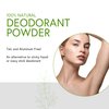 Honeybee Gardens Deodorant Powder, For Men and Women, With Baking Soda and Cornstarch, Talc-Free, Aluminum-Free, Multi-Use, Vegan, Cruelty-Free, 4 oz, 2 Pack