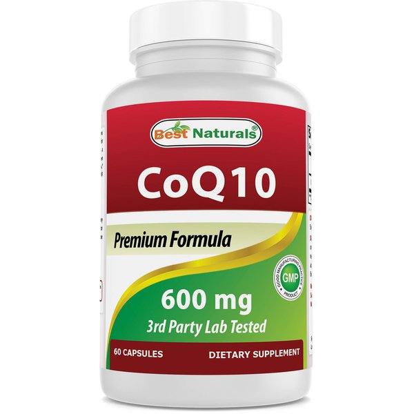 Best Naturals CoQ10 600 mg 60 Capsules (817716013725)