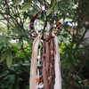 Dreadlock Hair Ties Dreadlock Accessories Dread Ties Loc Jewelry Dread Hair Clips Loc Ponytail Holders for Women and Men Dread Wrap for Dreads Braids Curls (3.5 inch / 9cm, Khaki)