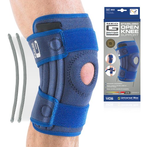 Neo-G Knee Brace, Stabilized, Open Patella – Knee support helps with Arthritis, Joint Pain, Meniscus Tear. Knee Brace for Rehabilitation Class 1 Medical Device