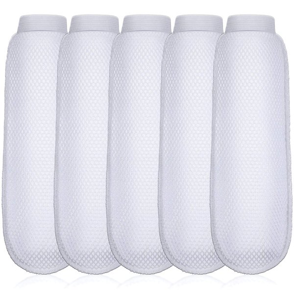 5 Pieces Nylon Lint Traps Washing Machine Lint Traps Nylon Mesh Lint Traps for Washing Machine Cleaning Tools