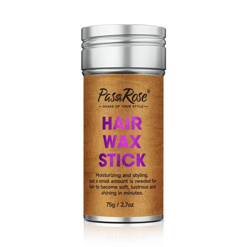 PasaRose Hair Wax Stick,Wax Stick for Hair Wigs,Non-greasy Slick Stick，Edge Control，Styling Wax for Fly Away & Edge Frizz Hair (2.7Ounce,Pack of 1)