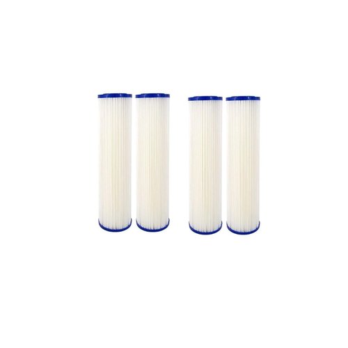 CFS – 4 Pack Sediment Water Filter Cartridges Compatible with American Plumber W20CLA Models – Removes Bad Taste and Odor – Whole House Replacement Filter Cartridge – 5 Micron