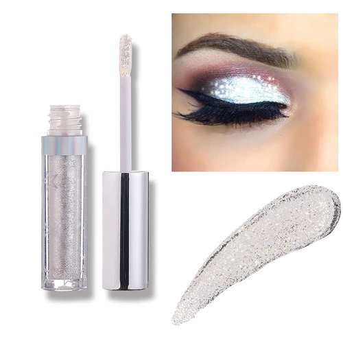 Corleone Glitter Eyeshadow Liquid,Shiny Liquid Eyeshadow Liquid Eyeliner Long Lasting Quick-Drying Opaque Gel-Based Formula Multi-Dimensional Eye Looks Eye Shadow Set, Gift for Girls and Women (A3)