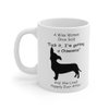 Funny Chiweenie Dog Mom Gifts for Women Puppy Lovers Mother's Day 2024 A Wise Woman Once Said Coffee Mug with Fun Quotes Ceramic Cup White 11oz