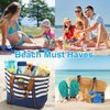 Carlerait 4PCS Sand Removal Bag for Beach, Sand Remover Beach Essensials for Family, Skin-Friendly Sand Wipe Off Mitts Beach Accessories Must Haves for Beach Vacation Travel Trip