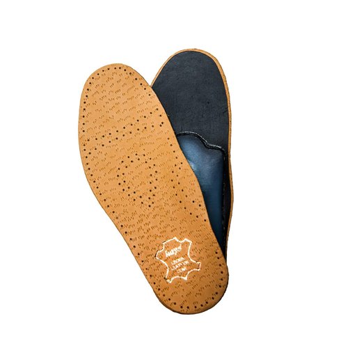 Orthotic Leather Insoles for Kids with Flat Feet, Shock Absorbing Arch Support, Relax Kids (34 EUR / 3 US Juniors)