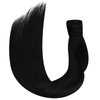 Ve Sunny Ponytail Hair Extensions Black Ponytail Extension Human Hair Jet Black Wrap Around Ponytail Hair Extensions Human Hair Black Human Hair Ponytail Short Hair Ponytail 14inch 80G