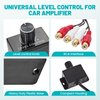 NuIth Universal Car Amplifier RCA Level Controller, Car Audio Bass Control Knob, Sub Amp Volume Control Cable for Car, Motorcycle, Speakers, Home Theater