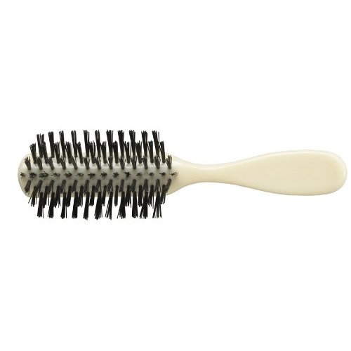 Medline Polyethylene Adult Hair Brush with Nylon Bristles, 7.5", 1 Count