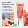 Everyday Humans Oh My Bod SPF50 Sunscreen Body Lotion 3.4 oz | Travel Ultra Light & Invisible SPF | Sweat & Water Resistant | Doesn't Sting Eyes | UVA/UVB Broad Spectrum Protection | Oxybenzone Free