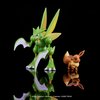 Pokemon Battle Figure 2 Pack - 2-Inch Eevee and 4.5-Inch Scyther Battle Ready Figures