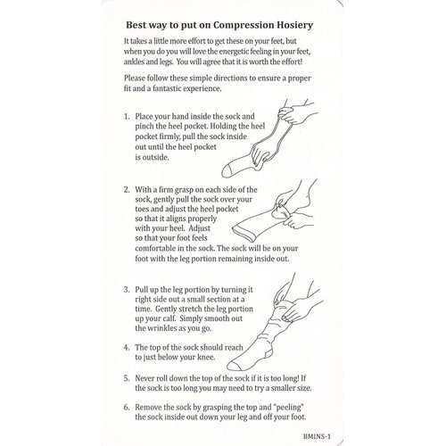 Actifi Women's Sheer 20-30 mmHg Compression Stockings, Knee High Firm Support