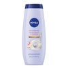 NIVEA Refreshing White Peach and Jasmine Body Wash, Scented Body Wash with Nourishing Serum, Plant-Derived Oils, Essential Skin Lipids and Vitamins, 20 Fl Oz Bottle