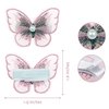 Ayehe Butterfly Hair Clips, 5 Pieces Small Baby Hair Clips, Cute Hair Accessories for Girls, Kids, Teens, Women