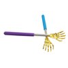 SinLoon Back Scratcher hand massager backslap(2- PACK) Portable Extendable Telescopic Metal Back Scratchers with Rubber Handles (Skull hands)