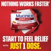 Mucinex Sinus Max Severe Congestion & Pain Relief, Maximum Strength Nasal & Sinus Relief, Decongestant for Adults, Acetaminophen Pain Reliever, Guaifenesin Expectorant and Mucus Removal, 20 Caplets