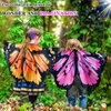 IROLEHOME Monarch-Kids Butterfly-Wings for Girls-Fairy-Wings-Costume Toddler Dress-Up for Play Toys Party Favors Gifts