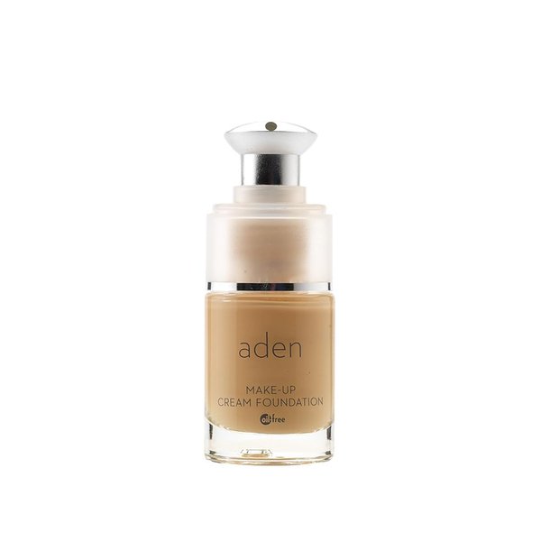aden Cream Foundation – 15ml – Oil Free & Hypoallergenic – Long lasting & Anti-Wrinkle – Light Coverage Foundation – Made in Italy (02 Natural)