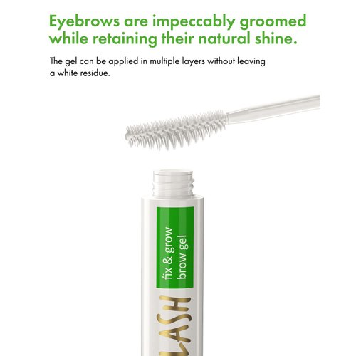 Toplash Fix & Grow Brow Gel, Transparent Hold all day, Promotes Natural Growth, Thickness and Volume