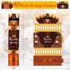 10Pack Thanksgiving Party Table Favors No-Snap with Gifts Prizes Party Hat Joke for Adults Fall Party Holiday Dinner Party Games Dinner Traditions Turkey Pattern