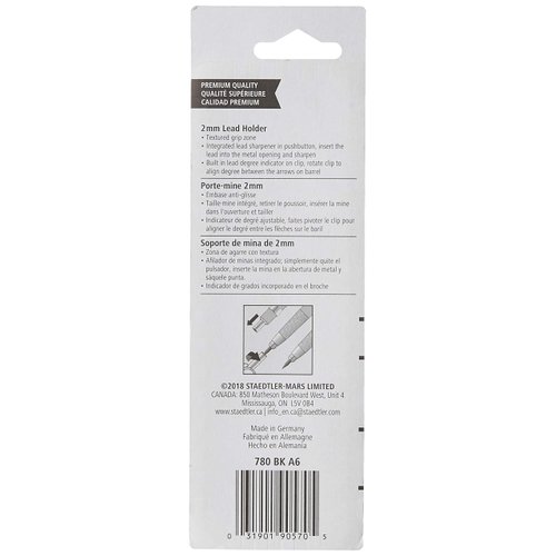 Staedtler Mars 780 Technical Mechanical Pencil, 2mm. 780BK