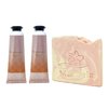 Bath & Body Works Champagne Toast 2 Pack Hand Cream Bundle with a Himalayan Salts Springs Sample Soap