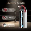 HRB 5S Lipo Battery 18.5V 5000mAh 50C with Deans T Plug RC Lipo Battery Compatible with RC Helicopter Airplane Car Boat Truck
