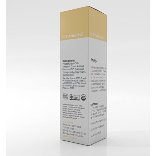 The original Apple Cider Vinegar Skin Gel. The all skin solution!