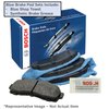 BOSCH BE471 Blue Semi-Metallic Disc Brake Pad Set - Compatible With Select Subaru Impreza, Legacy, SVX; REAR