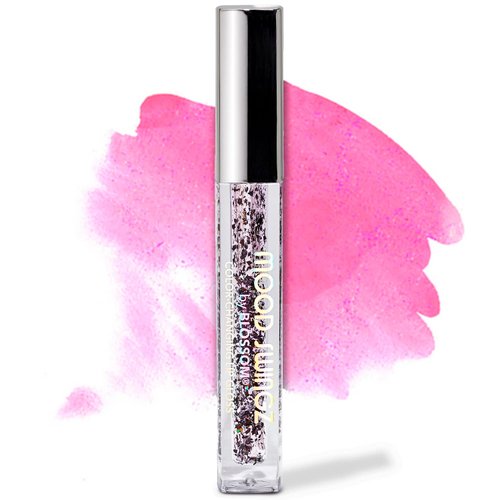 Blossom Color Changing Mood Swingz Lip Gloss Shimmering Glitter Sparkle Moisturizing Lip Balm, 0.20 fl. oz./5.9ml, Shook