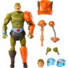 Masters of the Universe Masterverse New Eternia Action Figure & Accessories, Man-At-Arms Deluxe MOTU Collectible with 30 Articulations, 7-inch