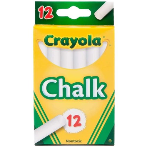 Crayola White Chalk 12 Ea (Pack Of 3)