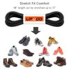 UpUGo Elastic Shoe Laces, No Tie Shoe Laces Tieless for Kids, Adults, Elderly, One Size Fit All