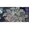 10Pcs Flower Rhinestones Beads Hair Pins Bridal Bridemaid Flower Girls Accessory Prom Party Wedding 01