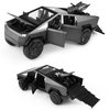 Toy Trucks 1/24 Diecast Cars Cybertruck Darkgray Metal Toy Cars Cybertruck Model Lovers Collection