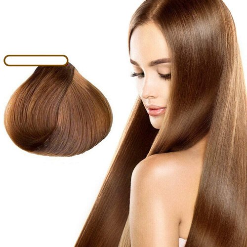 MOKERU Professional Argan Oil Hair Dye Color Shampoo 500 ML I New & Improved Formula Ammonia Free Paraben Free I Instant Fast Acting Long Lasting Signature Platinum Line by Maani (Light Brown)