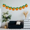 Little Cutie Baby Shower Decorations, A Little Cutie is On The Way Banner, Cutie Garland, Orange Theme Clementine Birthday Party Decorations,Children's Orange Theme Birthday Party Decoration Supplies