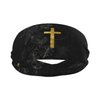 Christian Jesus Cross Faith Sports Headband,Breathable Sport Yoga Workout Turban Headband for Women Men Hair Accessories