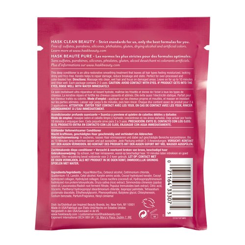 Hask Keratin Protein Deep Conditioning Hair Treatment 1.75 oz (Pack of 6)