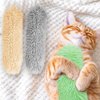 Dorakitten Cat Catnip Toys for Indoor Kitten: 3 Pcs Soft and Resistant Pillows Toy - Interactive Cat Kicker Toy with Catmint and Crinkle Plush Cat Chew Teething Clean Toy for Small Cats (Green)